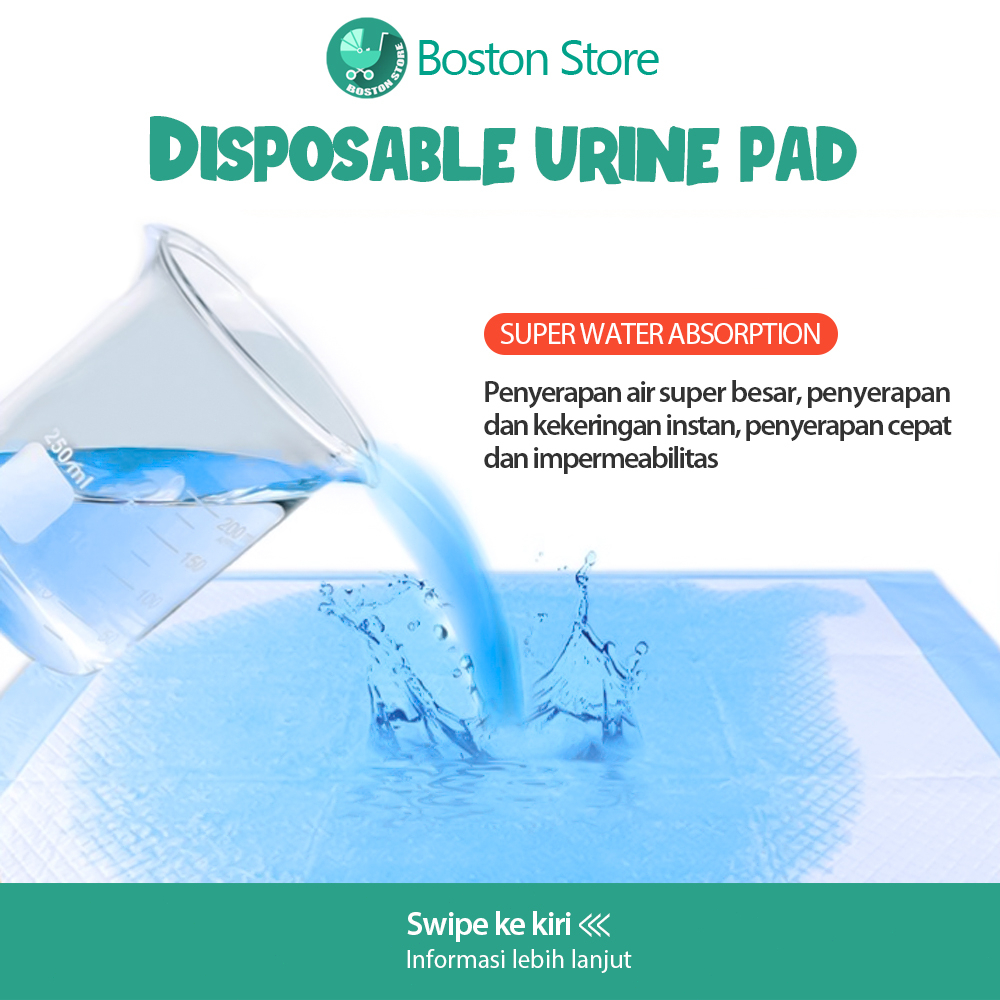 Bostonstore Perlak alas bayi sekali pakai waterproof matras tidur bayi / Tatakan Alas Ompol Anak Bayi / Perlak alas bayi sekali pakai waterproof matras tidur bayi