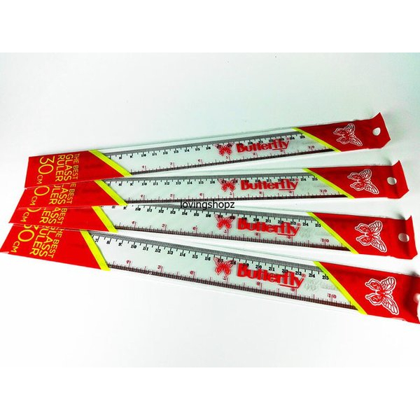 

penggaris butterfly 30 cm