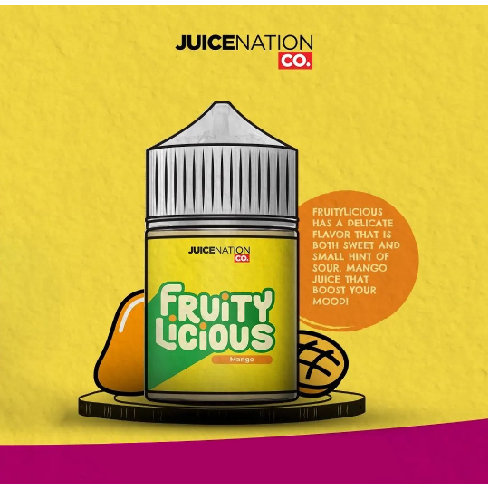 FRUITYLICIOUS MANGO 3MG 60ML