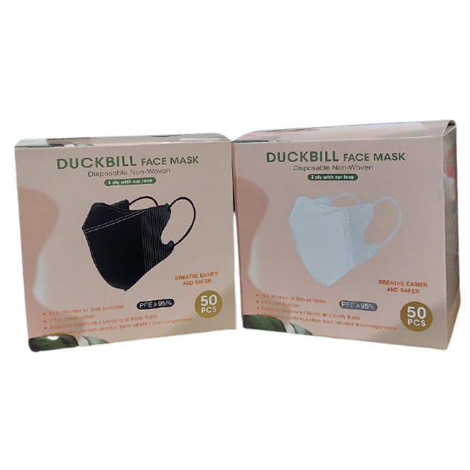 Masker Duckbill Y&amp;B Care Non Medis 3ply Isi 50 Pcs