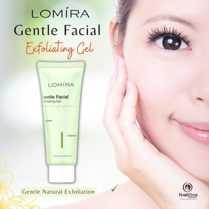 GENTLE FACIAL EXFOLIATING GEL LOMIRA 120ml