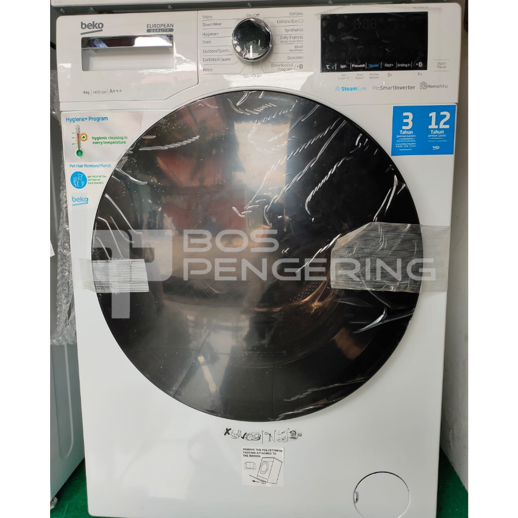 Mesin Cuci Beko 9Kg Washer Beko 9 Kg Mesin Laundry Beko WCV9746X0