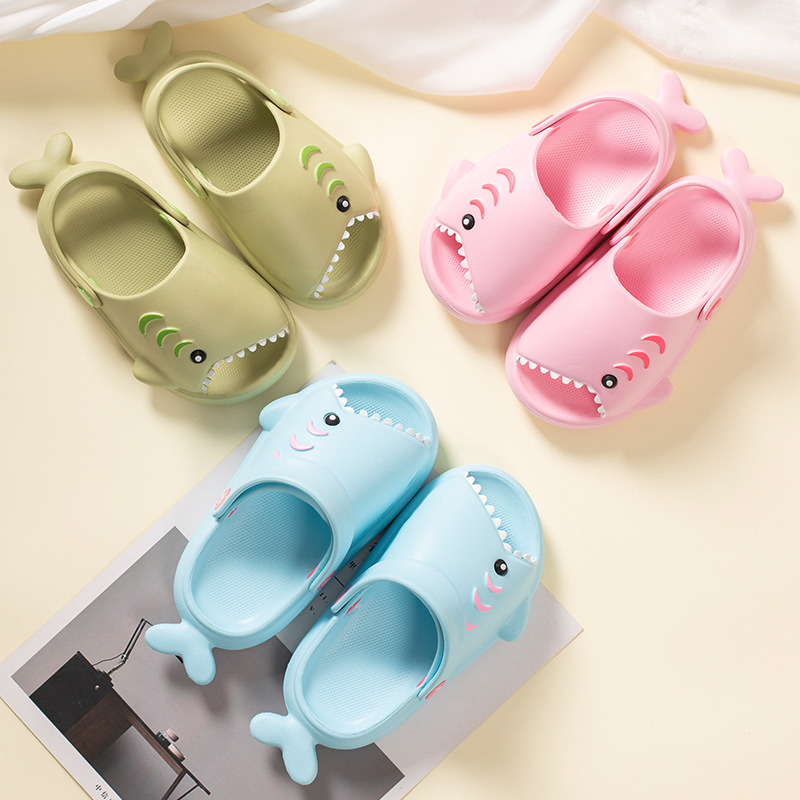 Cartoon Animal Clog Sandals Baby Boys Girls Slippers Lightweight Sandals Summer Pool Beach Shoes