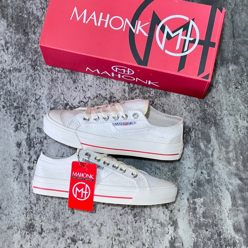 Mahonk Sneakers - Sepatu Snekers Casual Pria Wanita Original Lokal Brand