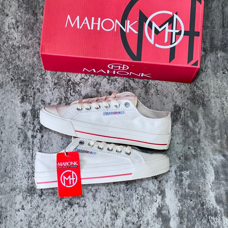 Mahonk Sneakers - Sepatu Snekers Casual Pria Wanita Original Lokal Brand