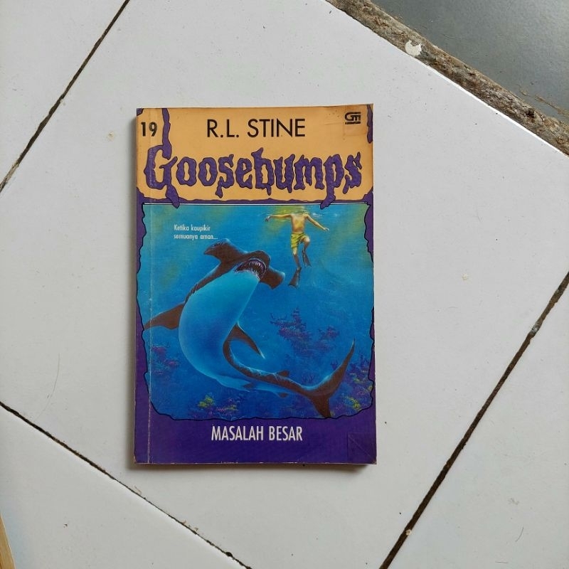 R.L. Stine Goosebumps - Masalah Besar preloved
