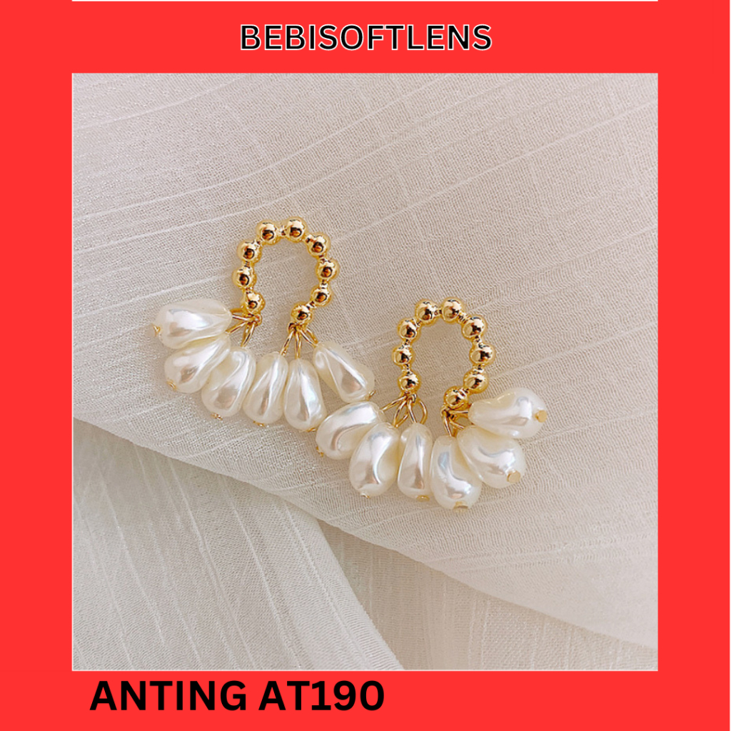 Anting AT190 Perak / Silver S925 Anting Unik Lucu Keren Fashion Wanita /BB