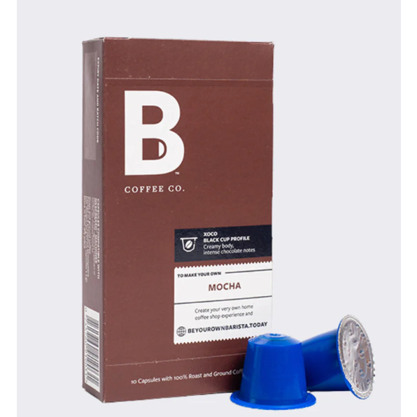 

B COFFEE CO XOXO MOCHA 10 CAPSULE PACK