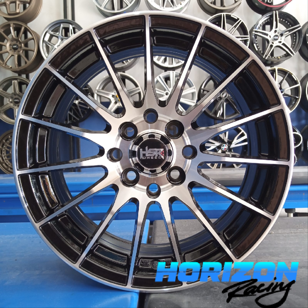 velg mobil racing ring 15 pcd 4x100/4x114,3 hsr MAUDUS