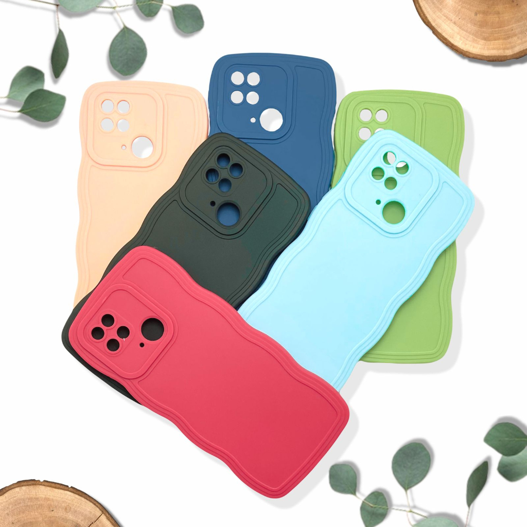 Silicone Case Wave Gelombang redmi 10c