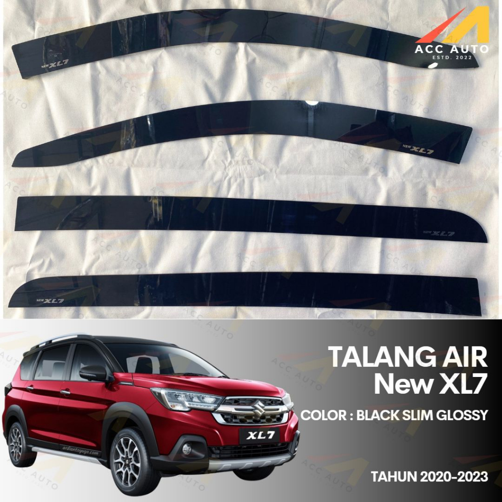 Talang Air Suzuki New XL7 / Sidevisor / Talang Hujan