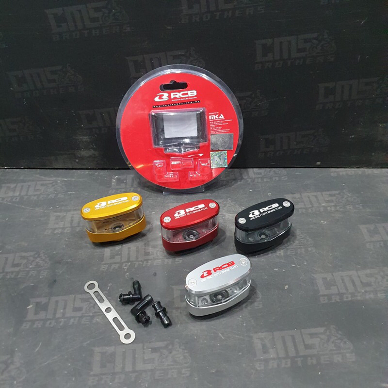 Brake Fluid Tank Tabung Minyak Rem Oval RCB A2 Universal