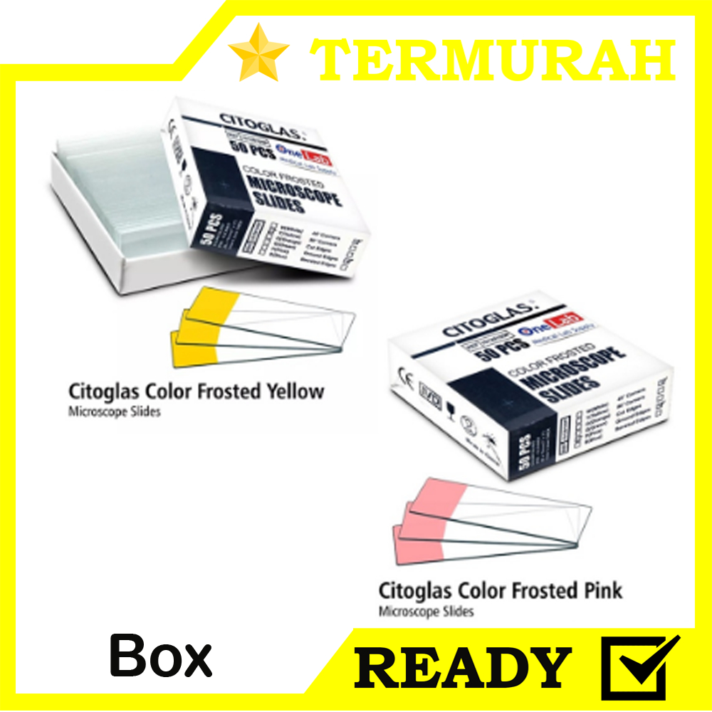 Grosir Pasar Pramuka Object Glass Color Frosted OneLab Box Isi 50 Pcs