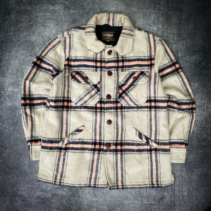 JAKET FLANEL TEBAL WOOL SEPERTI HNM