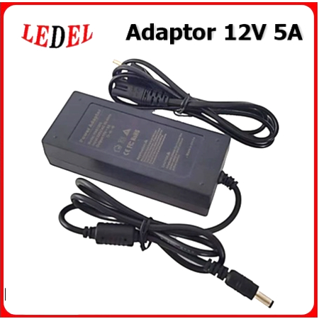 Power Adaptor 12V 5A Power Supply Trafo Pompa air 12 volt 5 Ampere plus kabel power listrik