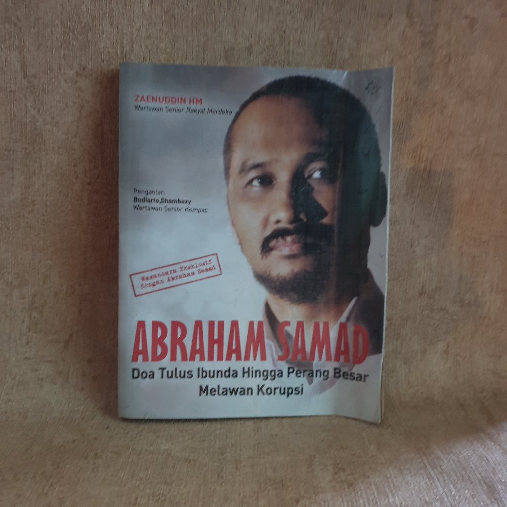 Buku Abraham Samad doa tulus hingga perang besar melawan korupsi