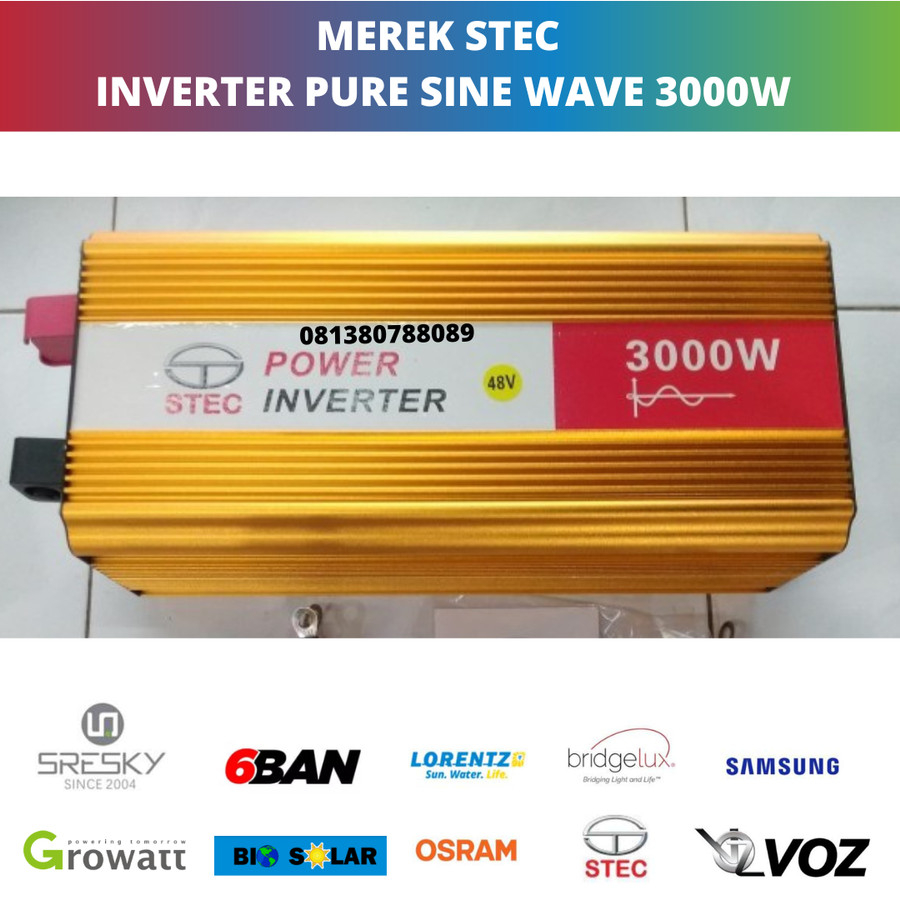 Power inverter 3000W 48V Pure Sine Wave / STEC 48V 3000W