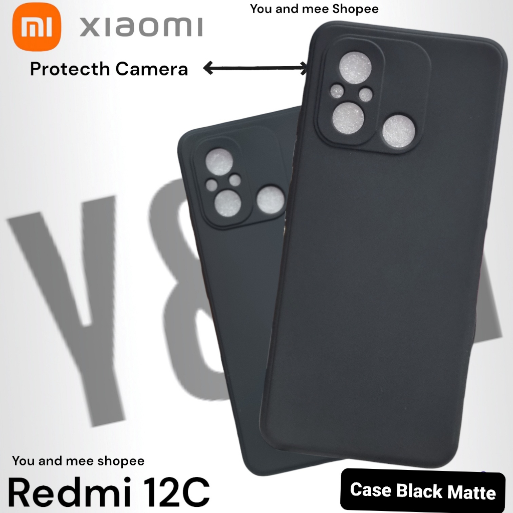 Black Case Slimfit Xiaomi Redmi 12C Xiaomi 12T 12 12Lite 12Pro Redmi Note 12 12Pro Soft Case Hitam Slim Fit / Softcase Gelap Premium Matte Anti Glare Mate Doff 4G 5G Nfc 2022 Pro Sofcase T Note12 4G 5G Pro Lite Kondom Karet Plastik Plastic Bagus C T 4G 5G