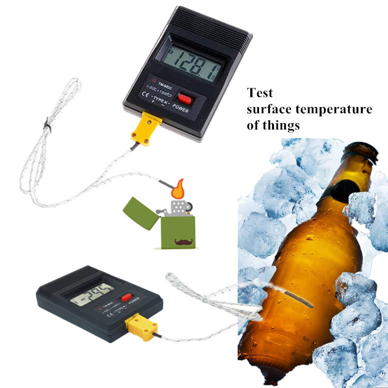 Termometer TM902C Digital Thermocouple Thermometer  -50C to 1300C TM-902C