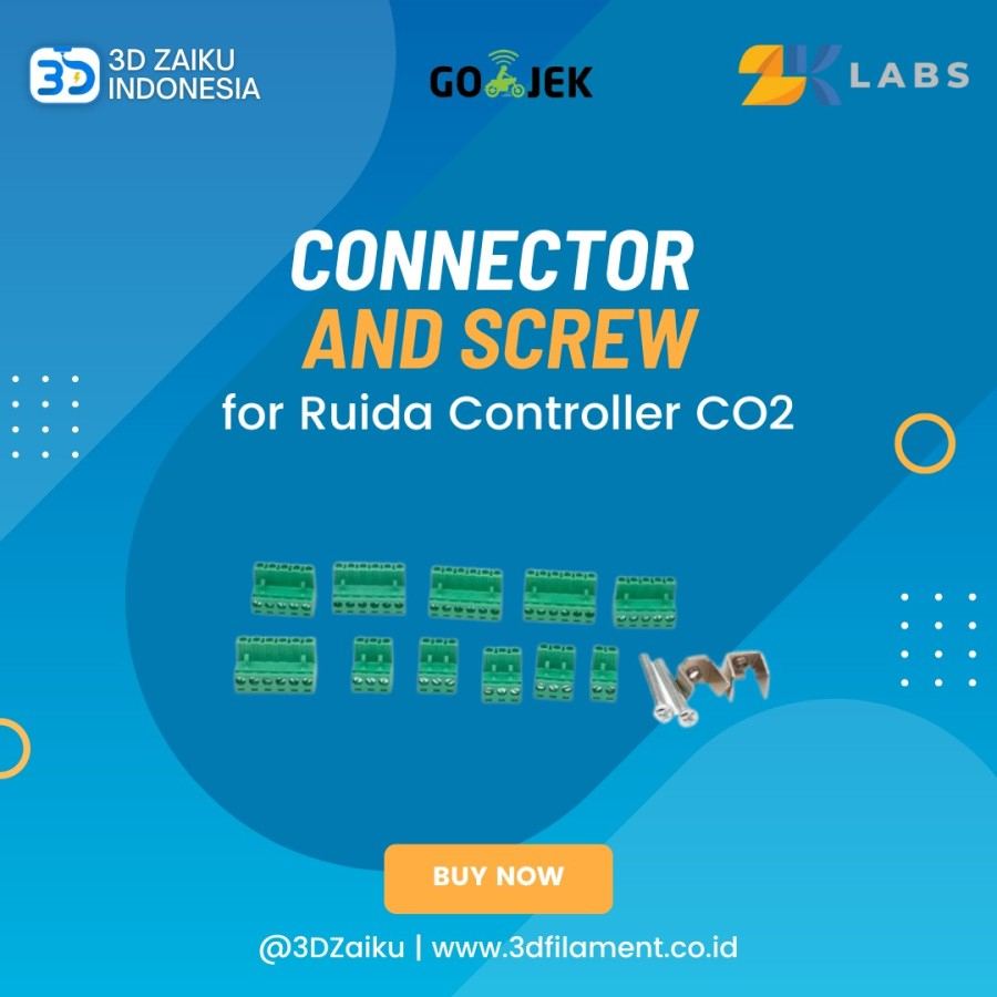 Connector and Screw for Ruida Controller CO2 Laser