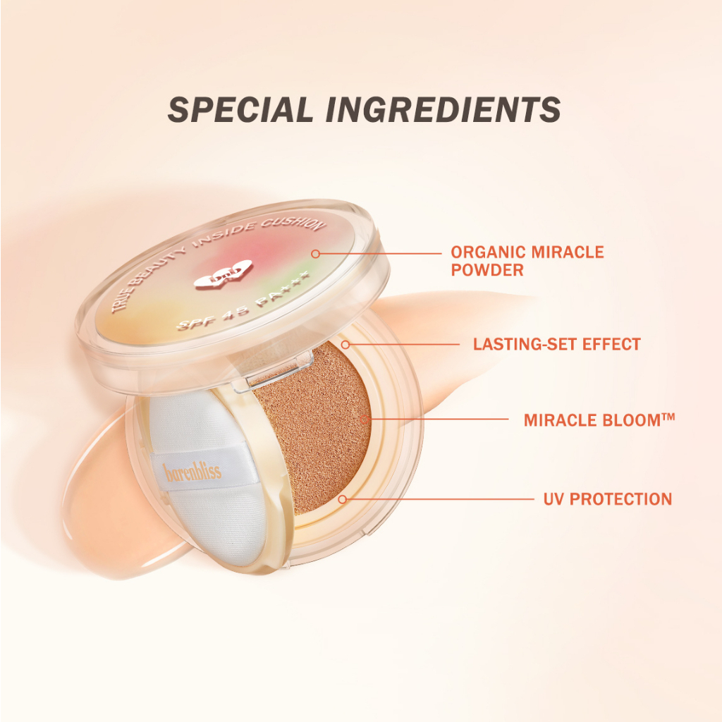 MFI - BARENBLISS TRUE BEAUTY INSIDE CUSHION SERIES | READY STOCK