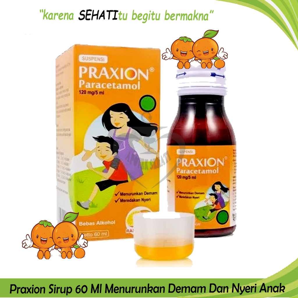 Praxion Obat Demam Anak Praxion Forte Menurunkan Panas