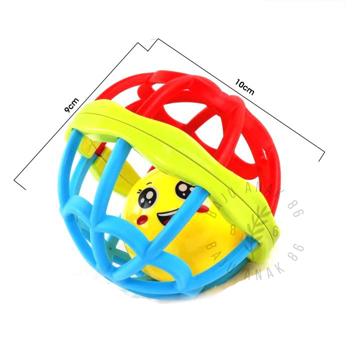 Mainan Anak Kerincingan / Baby Teether Rattle / Mainan Gigitan Bayi - 022.4847