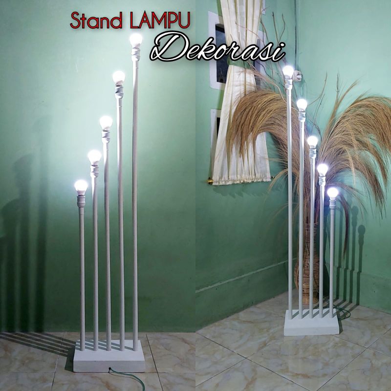 Standing lampu dekorasi sejajar. TERMURAH. Lampu pelaminan SEJAJAR. Dekorasi pelaminan.Hiasan ruang 