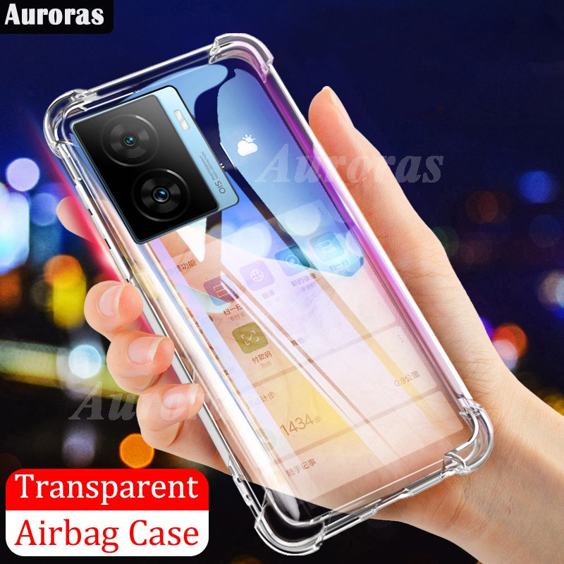 Soft Case Silikon Iqoo Z7 5G iqoo Z7x Bening Transparant Airbag Anti Crack Tebal