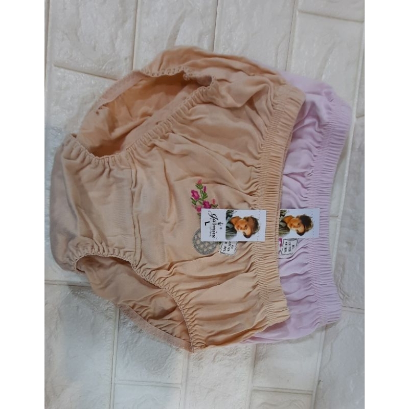 cd jasmini katun bordir terbaru kemasan 6pcs