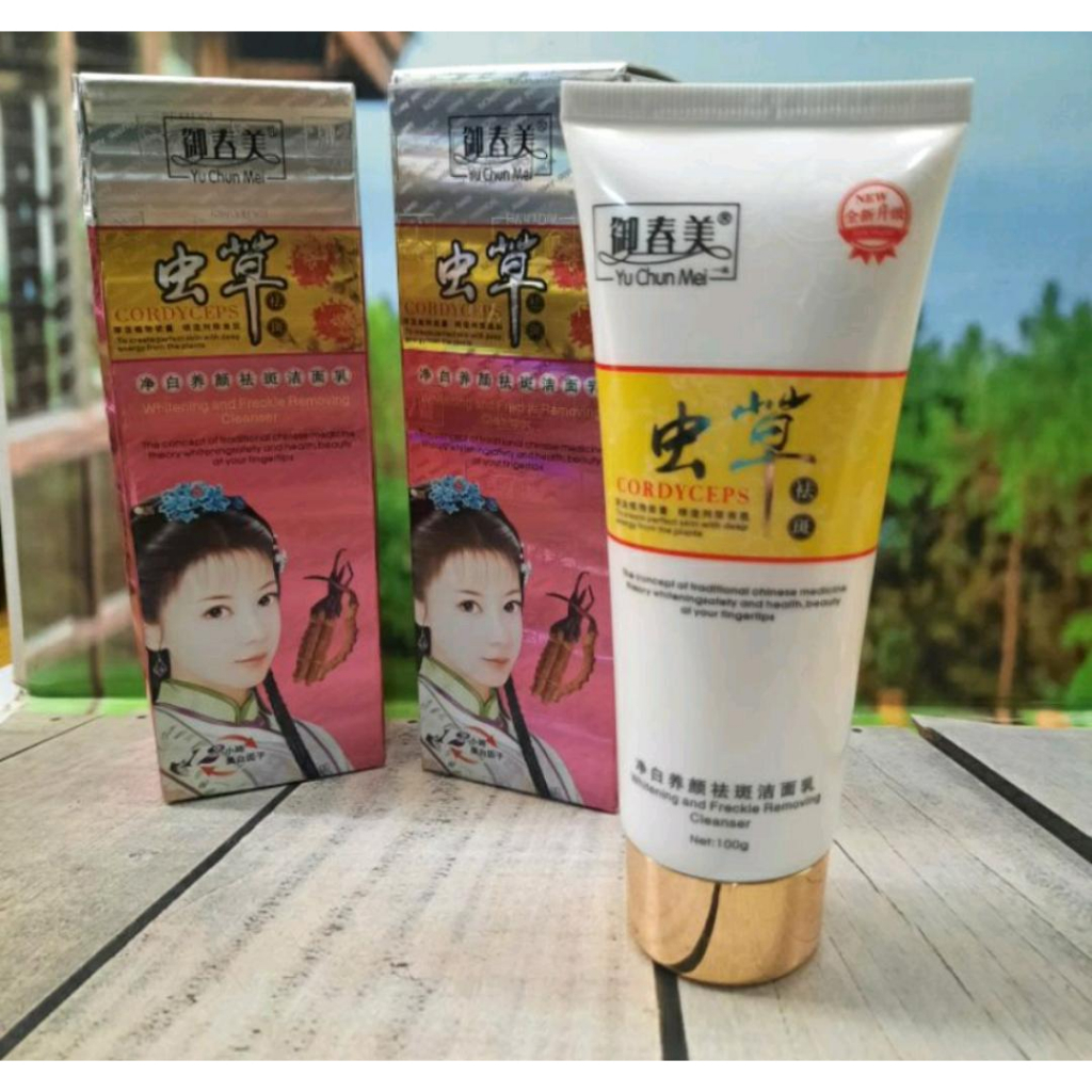 SABUN CORDYCEPS  YU CHUN MEI / GRACEFUL ORIGINAL / CLEANSER CORDYSEP / SABUN WAJAH CORDY