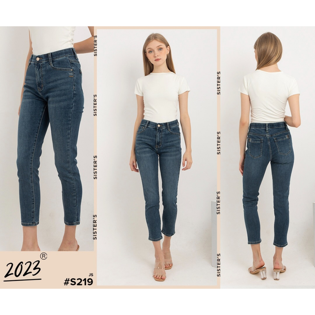 2023 Celana Panjang Jeans Wanita 219
