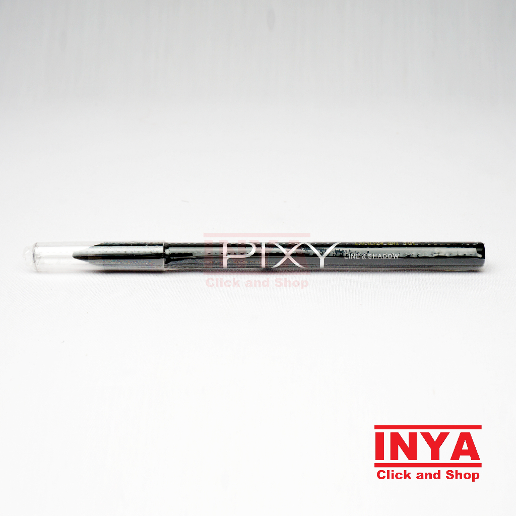 PIXY LINE &amp; SHADOW BLACK 1.2gr  - Pensil Alis Warna