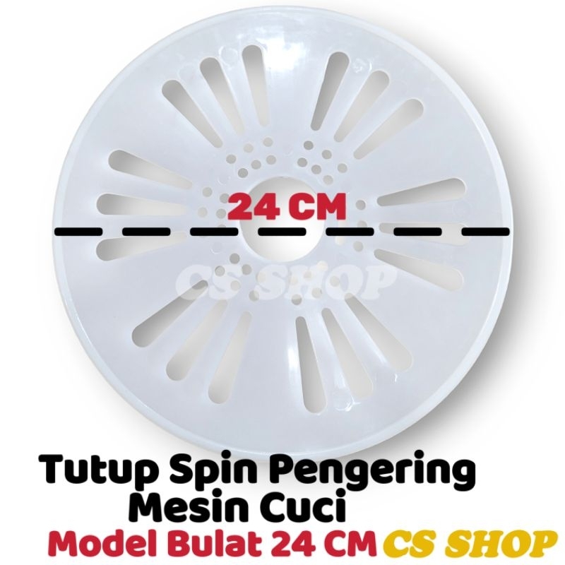 TUTUP SPIN PENGERING MESIN CUCI UMUM UNIVERSAL FULL UKURAN MODEL BULAT &amp; OVAL/PENUTUP MESIN CUCI PENGERING MODEL 2 TABUNG UKURAN LENGKAP