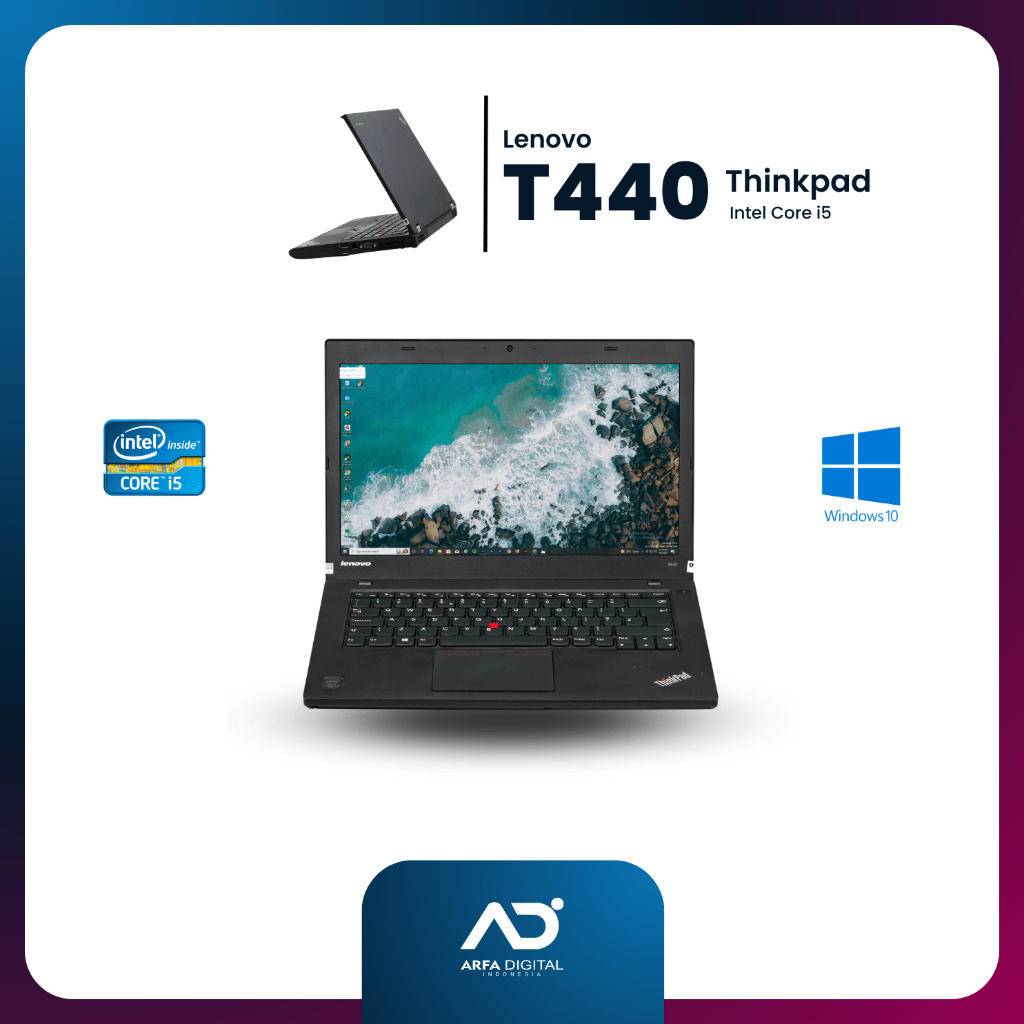 Lenovo Thinkpad T440, T440p, L440 Intel Core i5-4200M RAM 8GB SSD 256GB 14&quot; HD Berkualitas