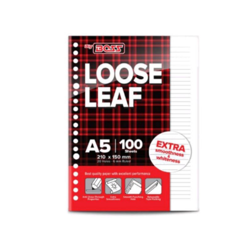 

Loose leaf garis A5