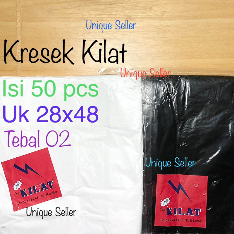 Kresek Bola Api 28x48 Putih Hitam Merah Tebal 02 isi 50 pcs / Kresek Bola Api Gading Surya Sunrise Kilat 28x48 / Kantong Kresek Uk 28x48x02 Putih Hitam Merah / Kresek Gading Sunrise Kilat Uk 28 / Kantong Plastik HD Gading Kilat 28 x 48 x 02