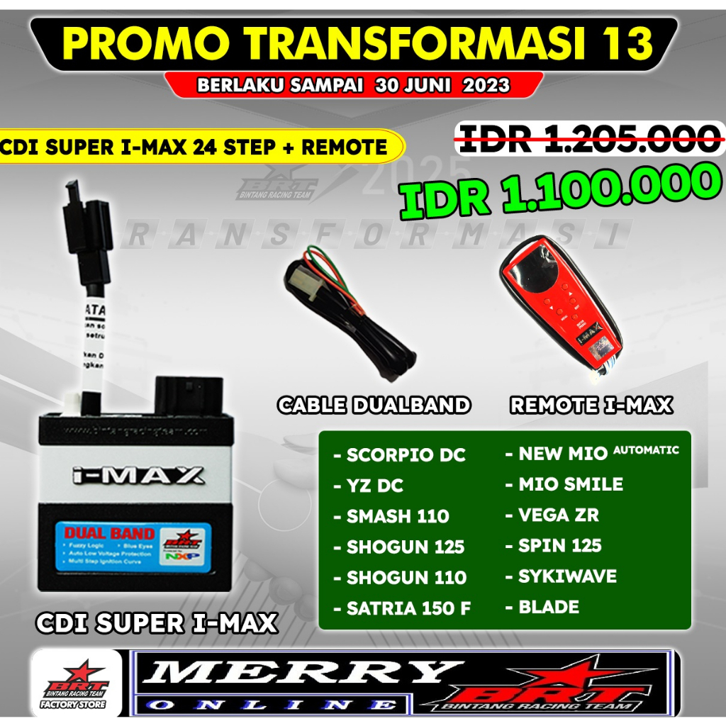 Cdi I-Max IMax Super 24 Step BRT plus Remote Kawasaki KLX 150 KLX 140 DTracker