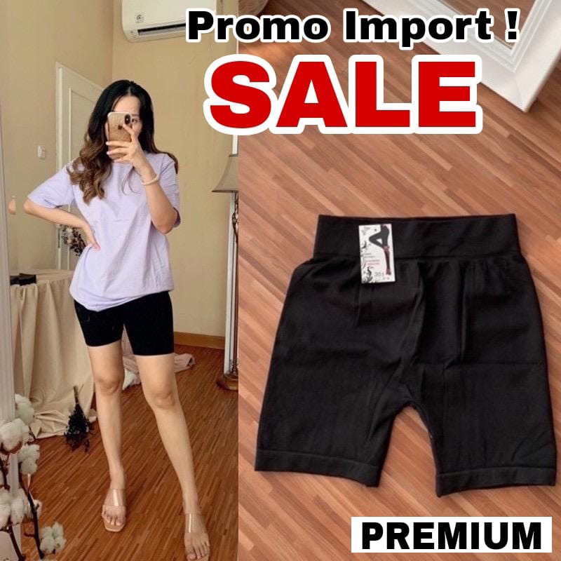 Legging Pendek Wanita / Celana Legging Hotpants Premium / Celana Legging Pendek Wanita