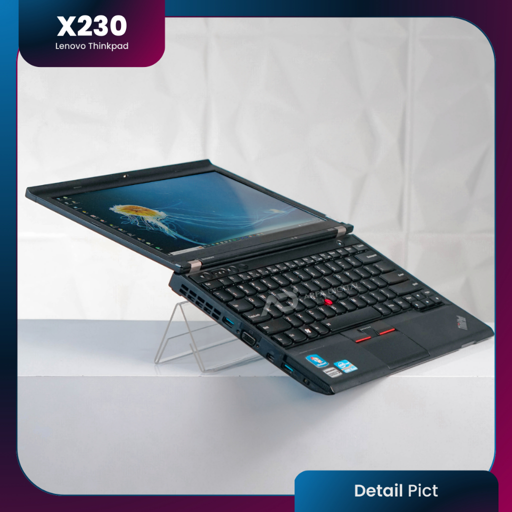 Laptop Lenovo Thinkpad X230 Core I5 Ram 8GB SSD 256GB Murah Cocok Buat Office Original Bergaransi