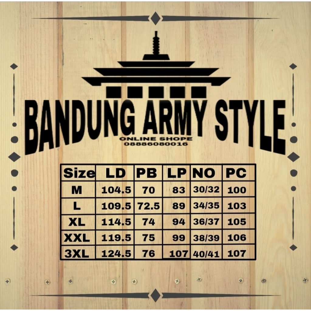 PDH SATPAM / SERAGAM SATPAM CREAM/ SATPAM PDL / KEMEJA SATPAM / STELAN SATPAM
