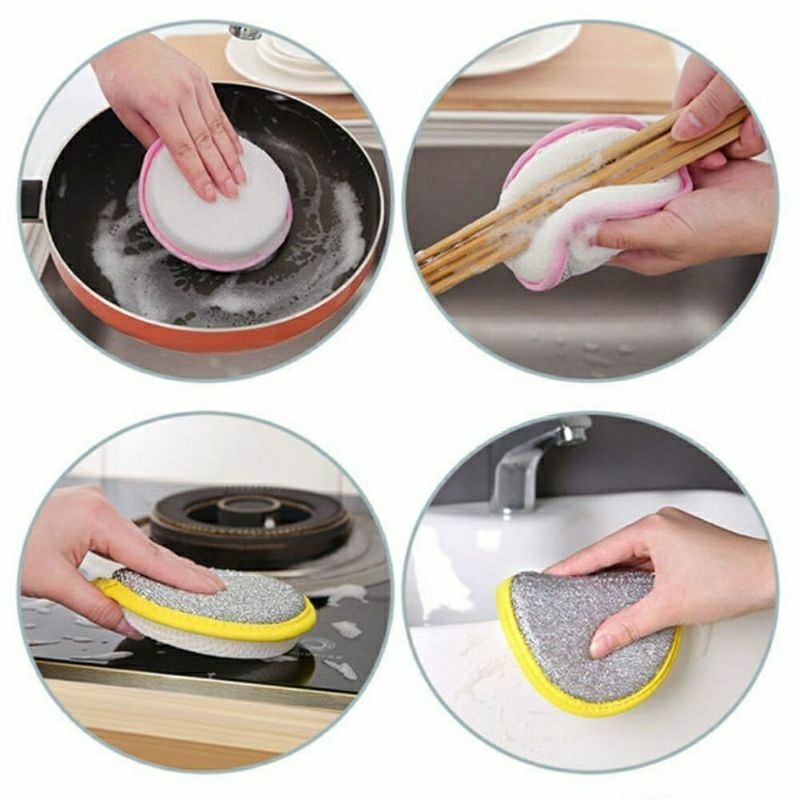 SPON CUCI PIRING HALUS DAN KASAR