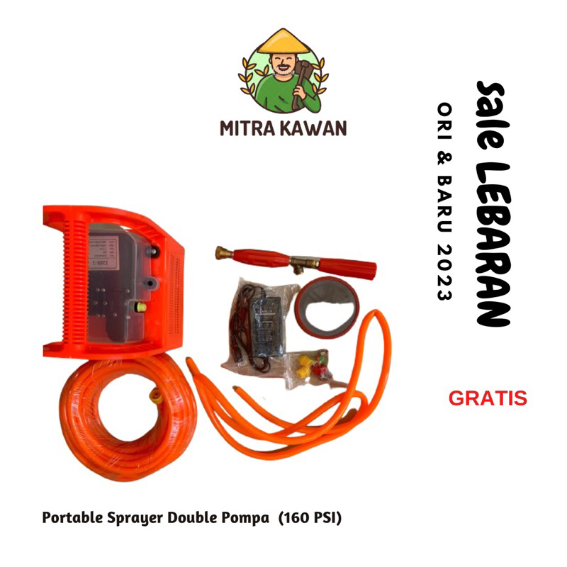 Portable sprayer sprayer aki alat siram perkebunan portable