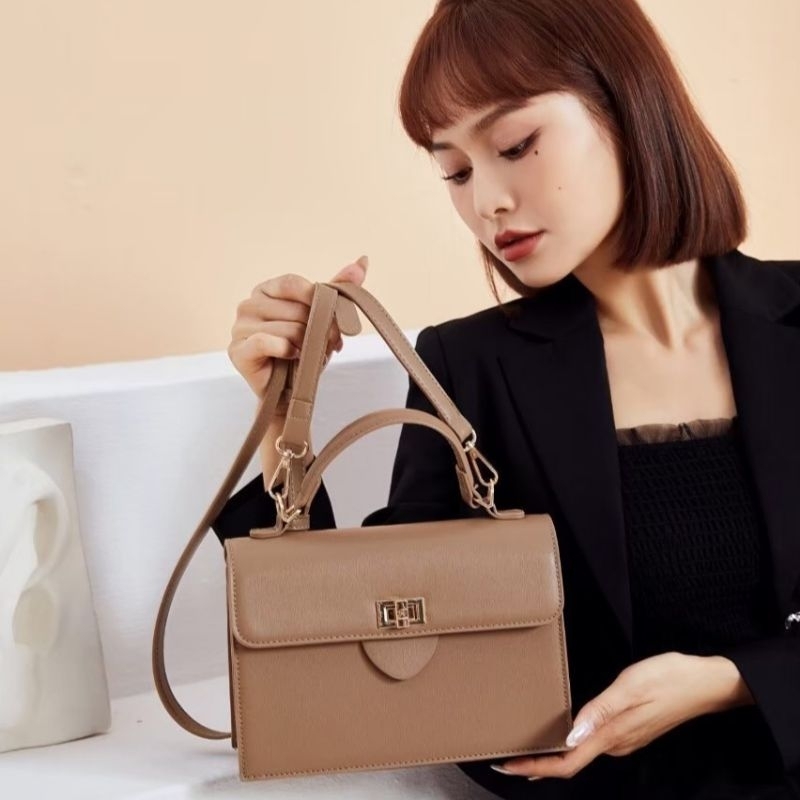 Tas Selempang Jimshoney Calista Bag Daily Waork Original Jims Honey - Tas Wanita Sling Bag Satchel