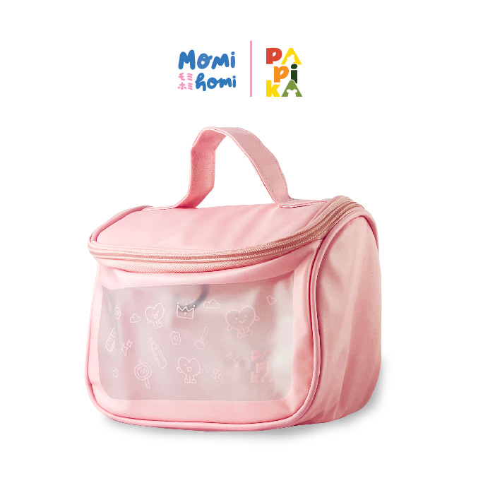 Papika Tas Peralatan Kamar Mandi Pouch Sabun Mandi Tas Kosmetik Portable Kosmetik Pouch Travel Organizer Tas Perlengkapan Bayi Portable Tas Botol Dot Susu Bayi