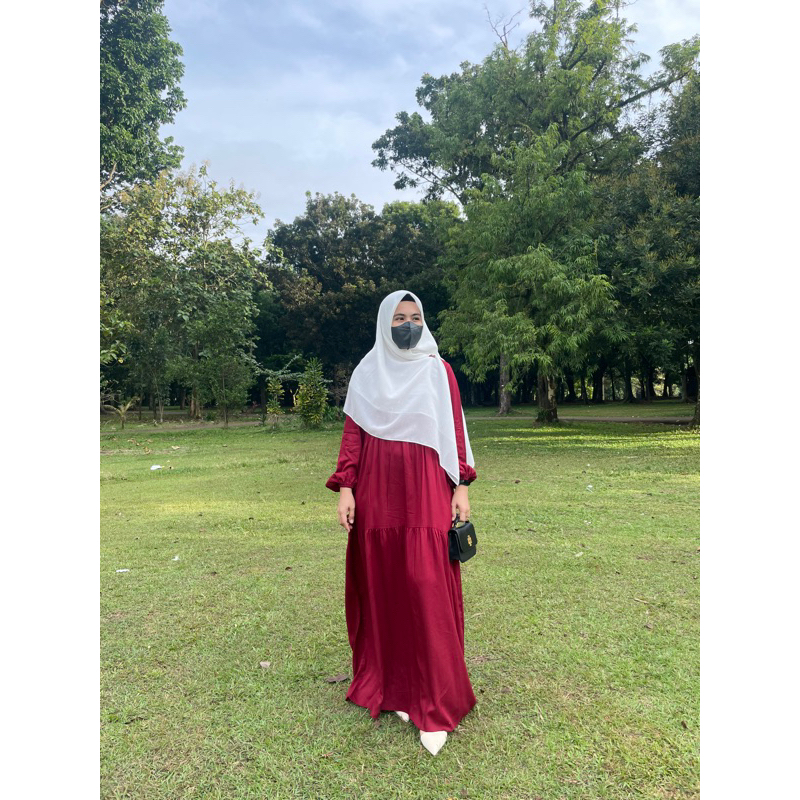 [RESTOCK] GAMIS RAYON TWILL PREMIUM KAHATEX HOMEDRESS RAYON TWILL PREMIUM KAHATEX BUSUI FRIENDLY SZ 