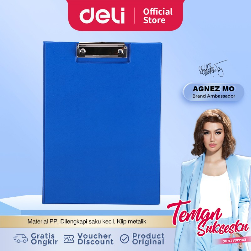 

Deli Clipboard A4 Bisa di Gantung E38154A