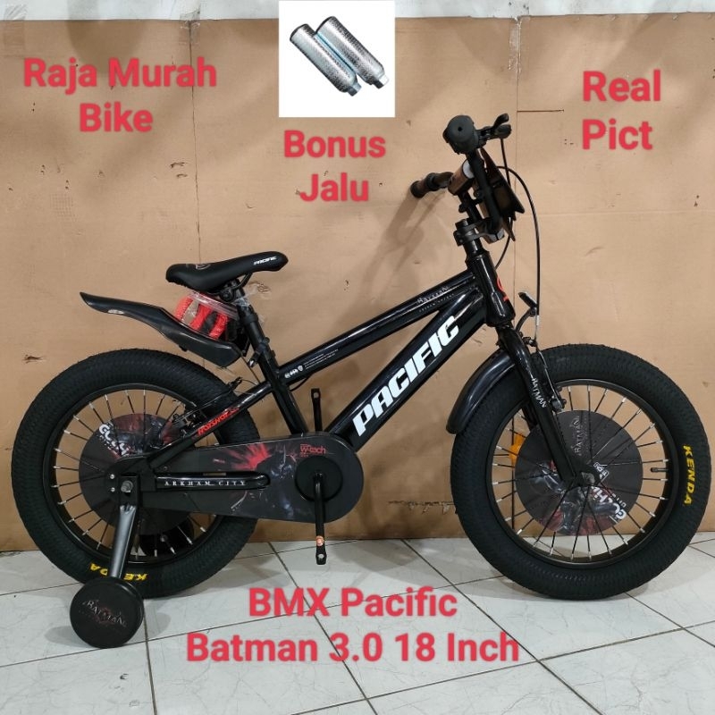 Sepeda Anak Bmx Pacific Batman 3.0 18 Inch Sepeda Anak Laki Laki BMX 18 Inch Pacific Batman Ban Jumbo