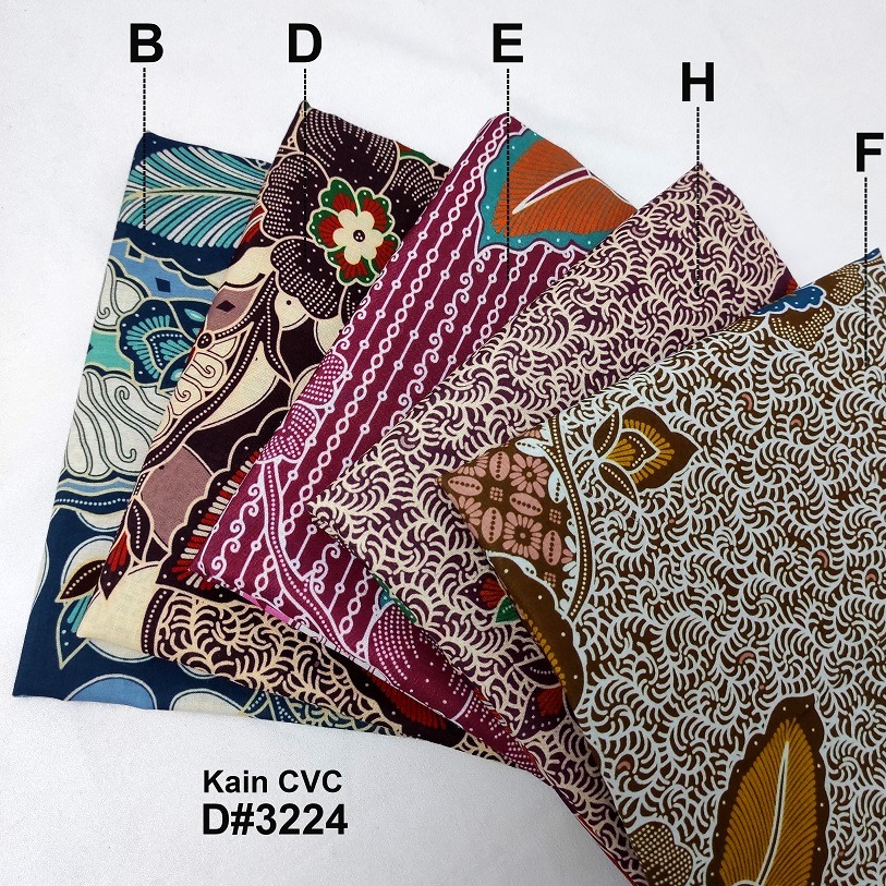 Kain Katun / Kain Katun Print CVC D-3224