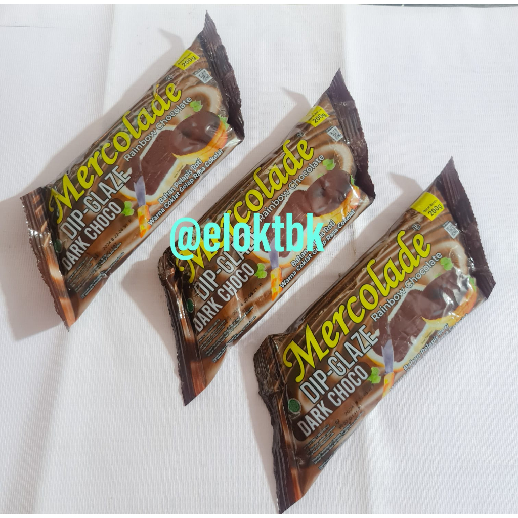 

Dip glaze Mercolade Dark Choc 250g